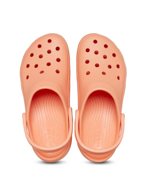Orange womens hotsell crocs