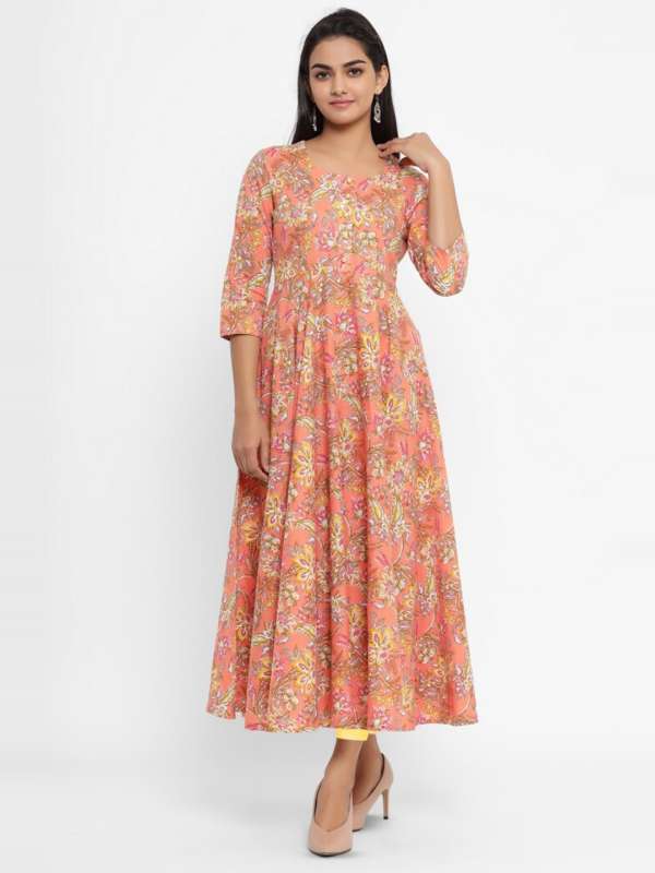 Anarkali kurtas in myntra hotsell