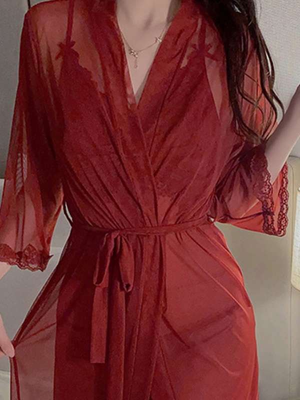 Nylon nightdress cheap