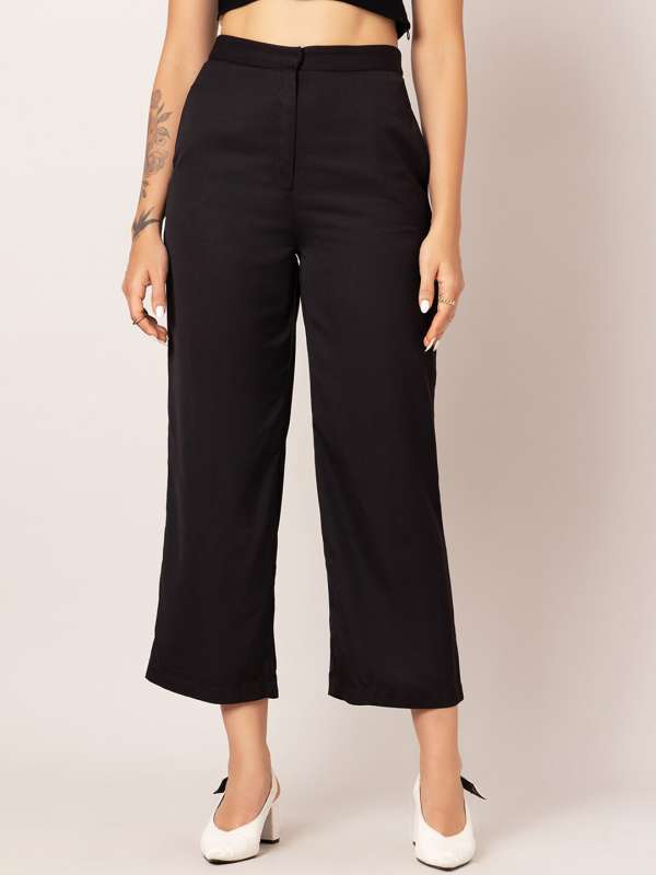 High Waist Pants for Women - Buy Ladies & Girls High Waist Pants Online  India - FabAlley
