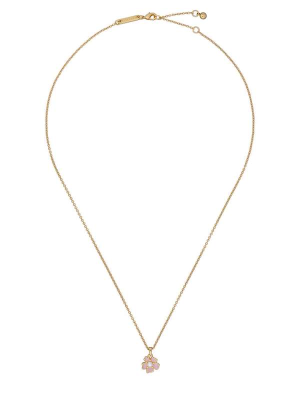 Ted baker rose 2025 gold flower necklace