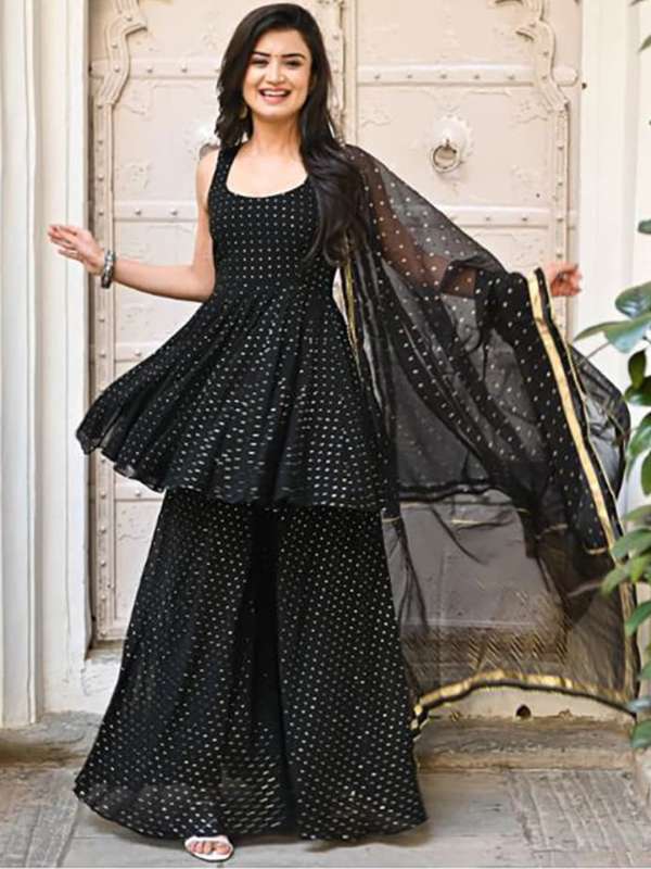 Sharara suits myntra on sale