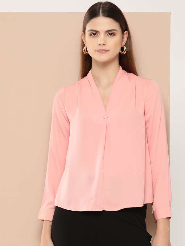 Formal cheap tops myntra