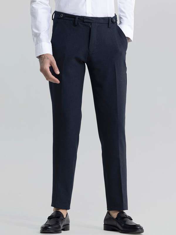 Decible Polyster Blend FormalTrousers For Man