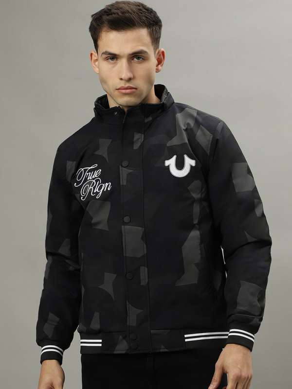 True religion camo bomber jacket cheap