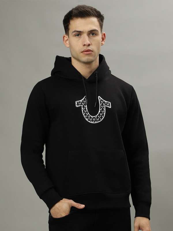 True religion black sweatshirt discount