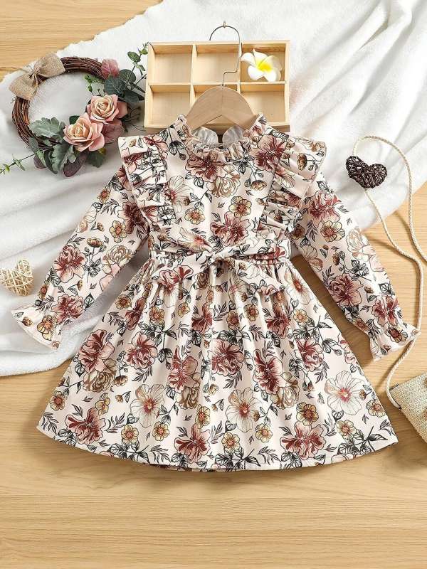 Full sleeve frock for baby girl online