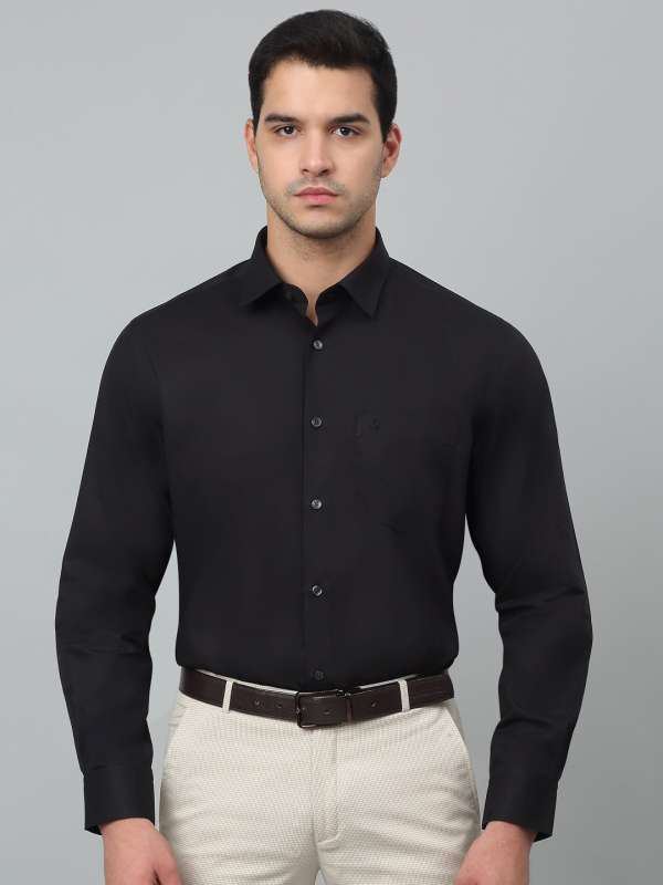 Black formal shirts store