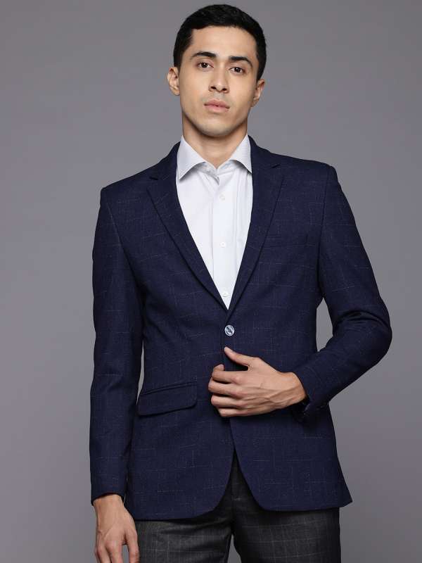 Navy blue blazer raymond hotsell