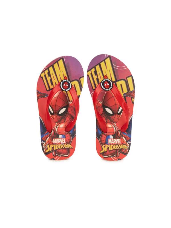 Spiderman on sale flip flops