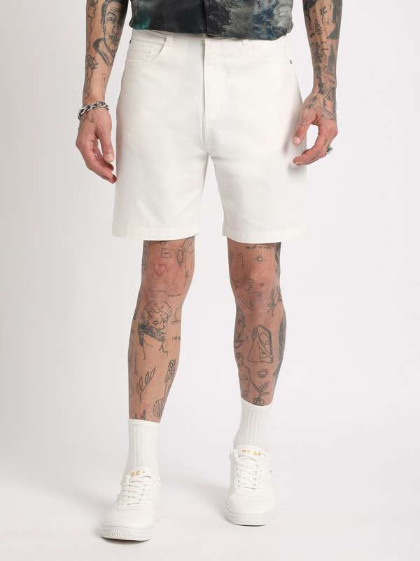 Mens white chino shorts 2025