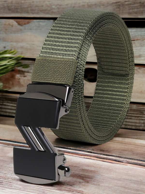 Mens canvas belts online new arrivals