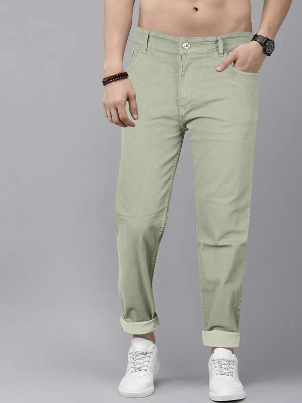 Green Jeans For Men - Buy Green Jeans For Men online in India