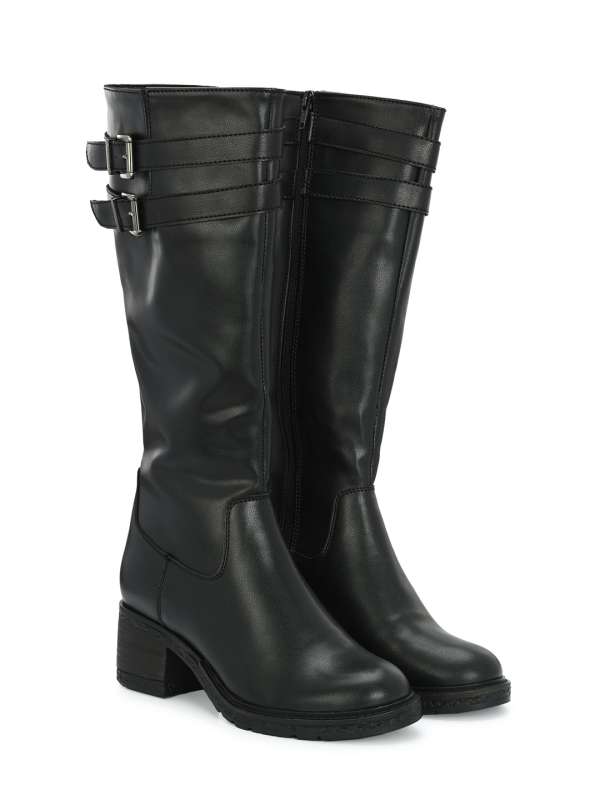Born tay block store heel knee high boot