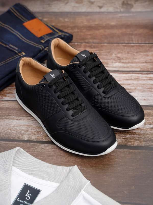 Men In Black Casual Shoes - Buy Men In Black Casual Shoes online in India