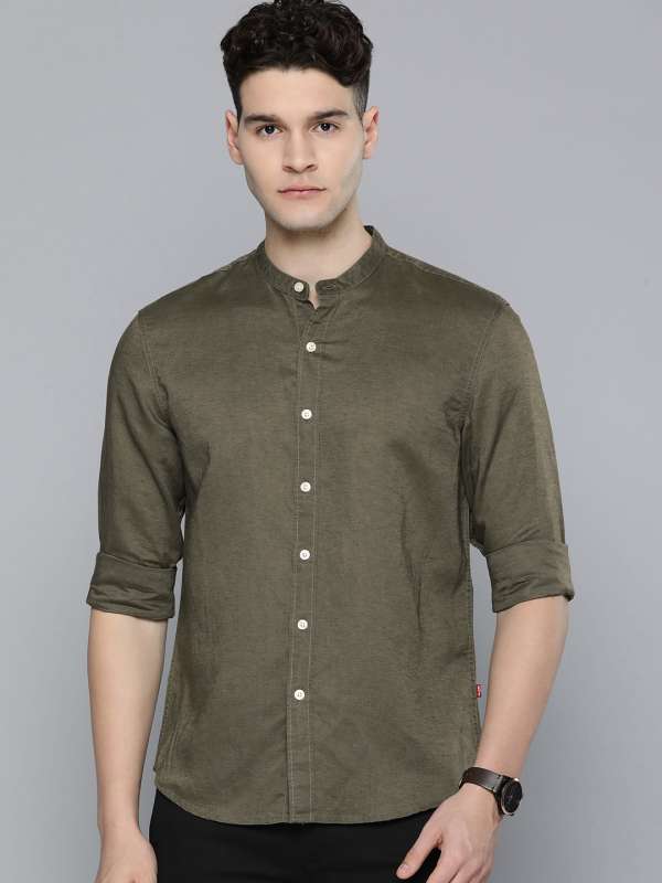 Levis Olive Shirts Buy Levis Olive Shirts online in India