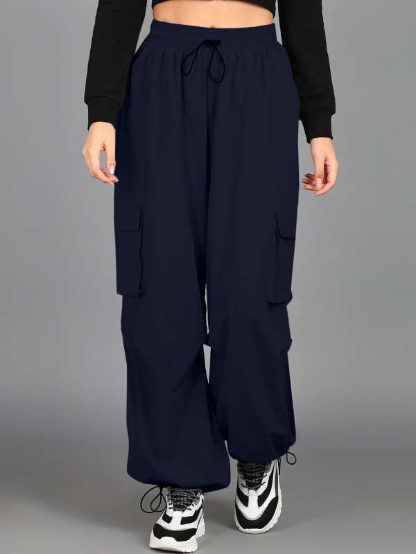 Polyester track pants womens cheap