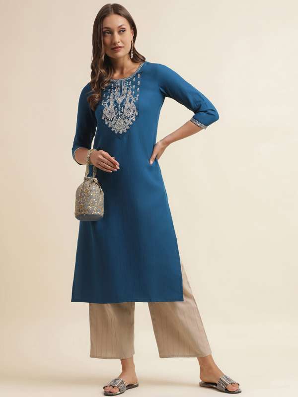 Boat neck kurtas online store