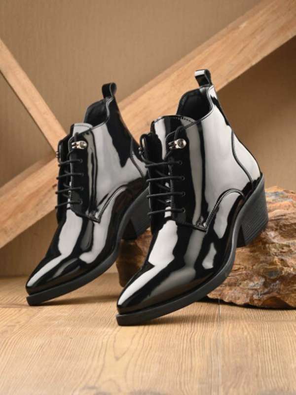 Dorothy Perkins Black Ankle Length Boots Buy Dorothy Perkins Black Ankle Length Boots online in India