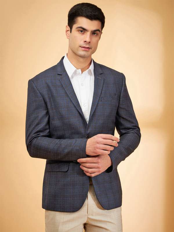 Blue blazer deals outfit male