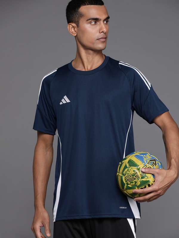 Navy blue jersey sales