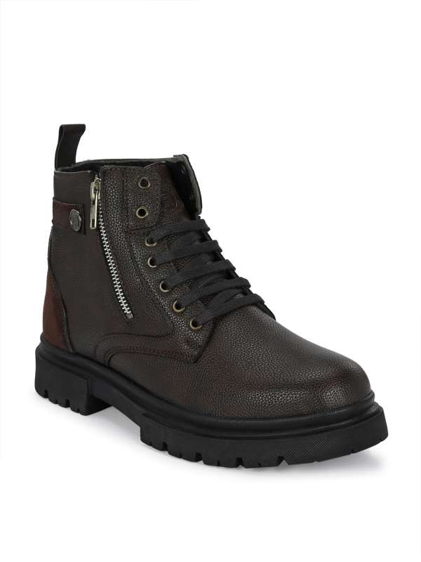 Zipper shoes mens online clearance india
