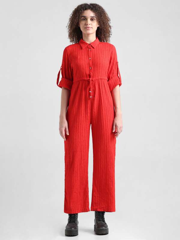 Bcbgeneration red jumpsuit store