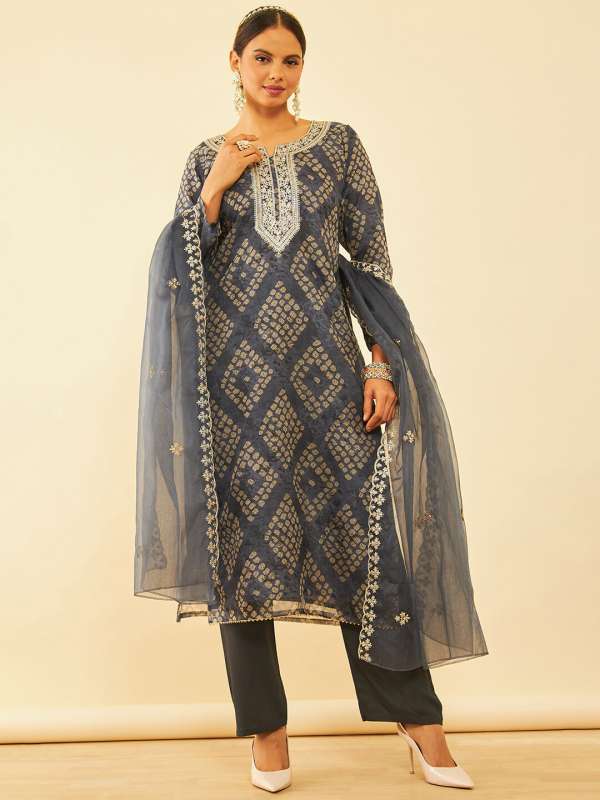 Soch dress materials online shopping discount