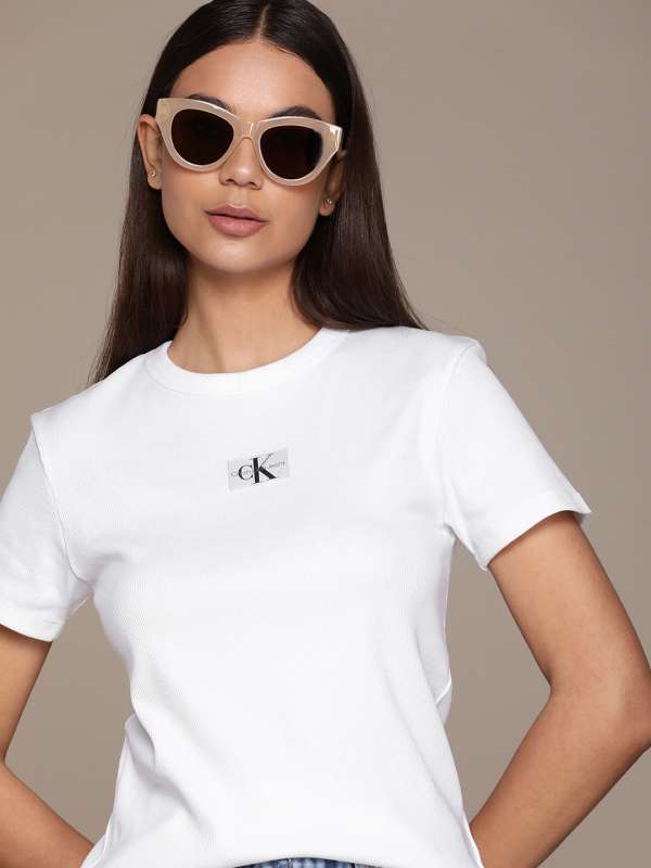 Calvin klein womens discount t shirt sale