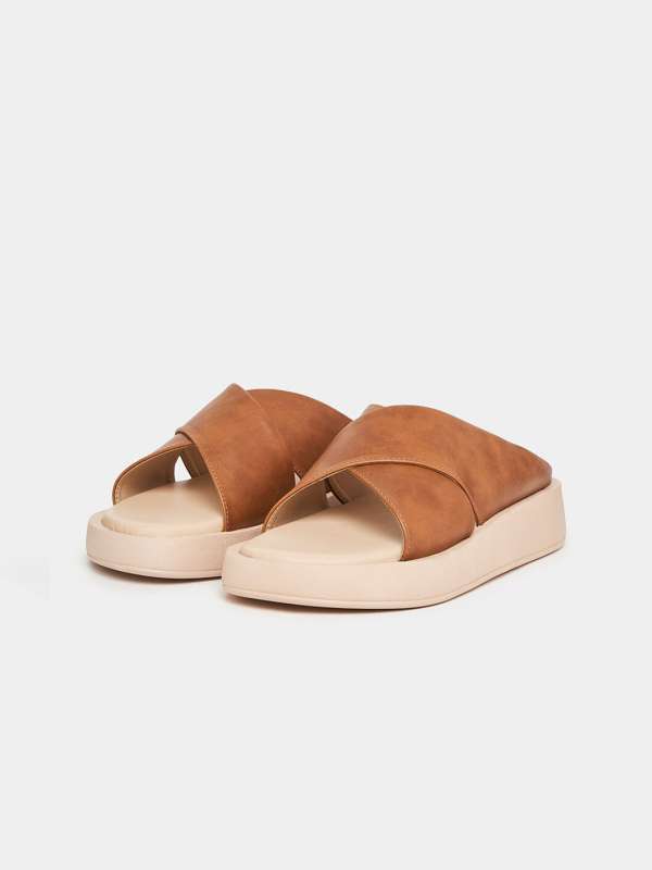Chunky leather on sale heels