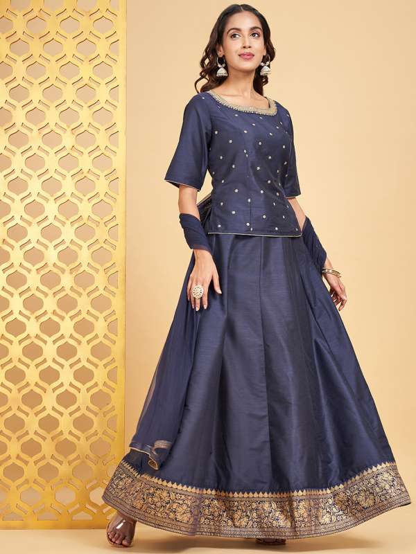 Myntra indo deals western lehenga