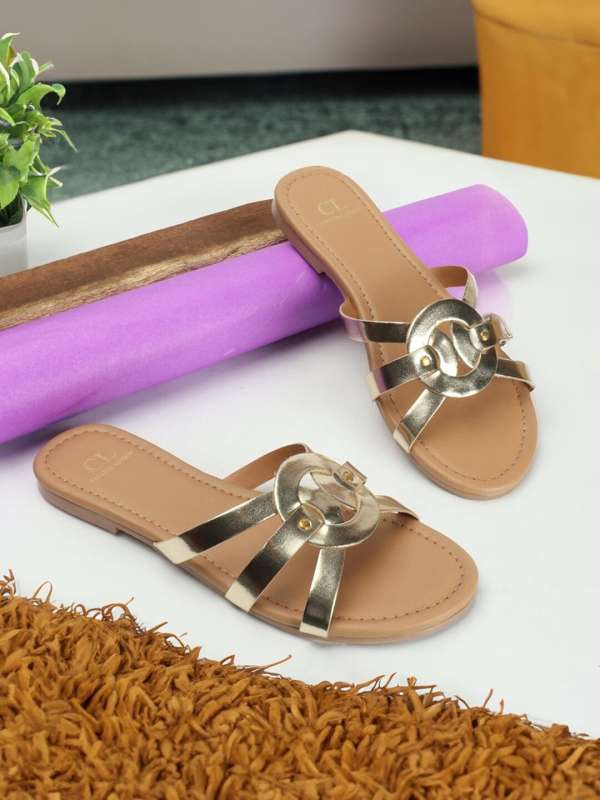 Open toe new arrivals flats online