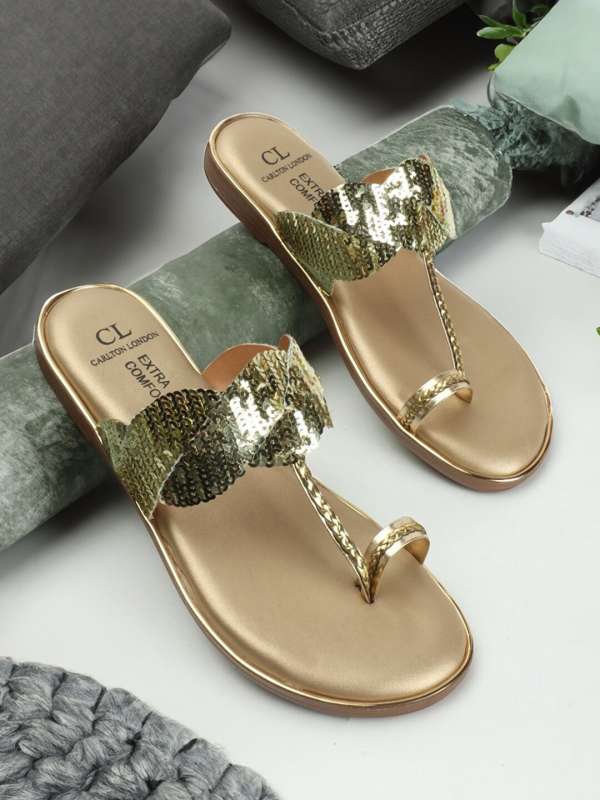 Carlton london gold sandals online