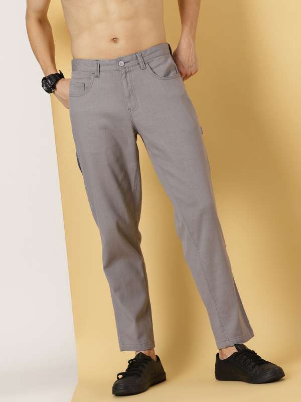 Lastinch Cotton Classic Fit Linen Trouser