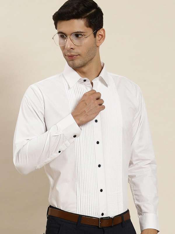 Tuxedo shirt india best sale
