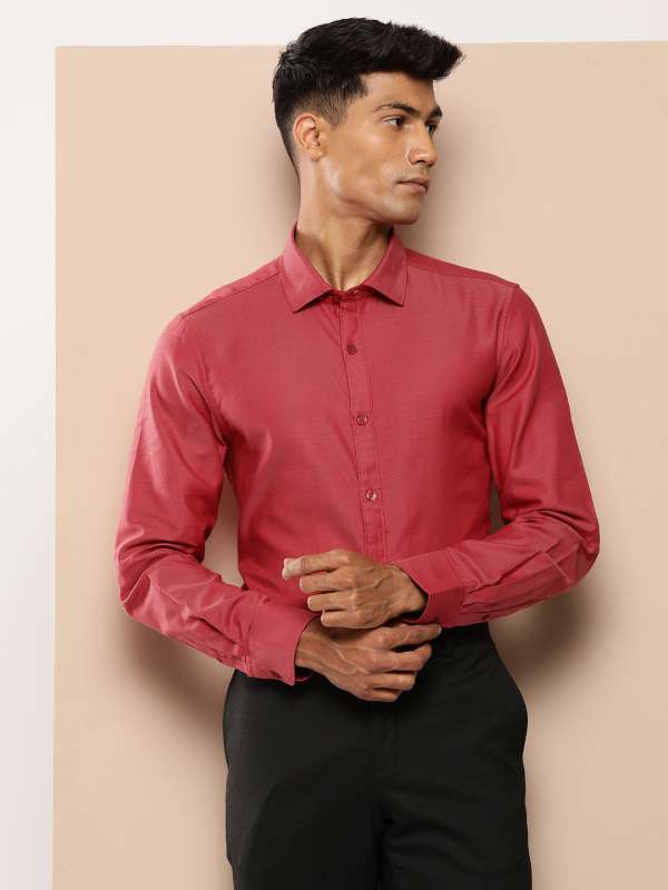 Invictus Red Slim Fit Casual Shirt 4874298 Tmm Shirts Buy Invictus Red Slim Fit Casual Shirt 4874298 Tmm Shirts online in India