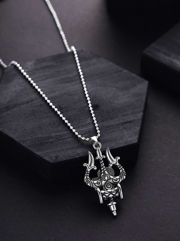 Lord shiva silver sales pendant online