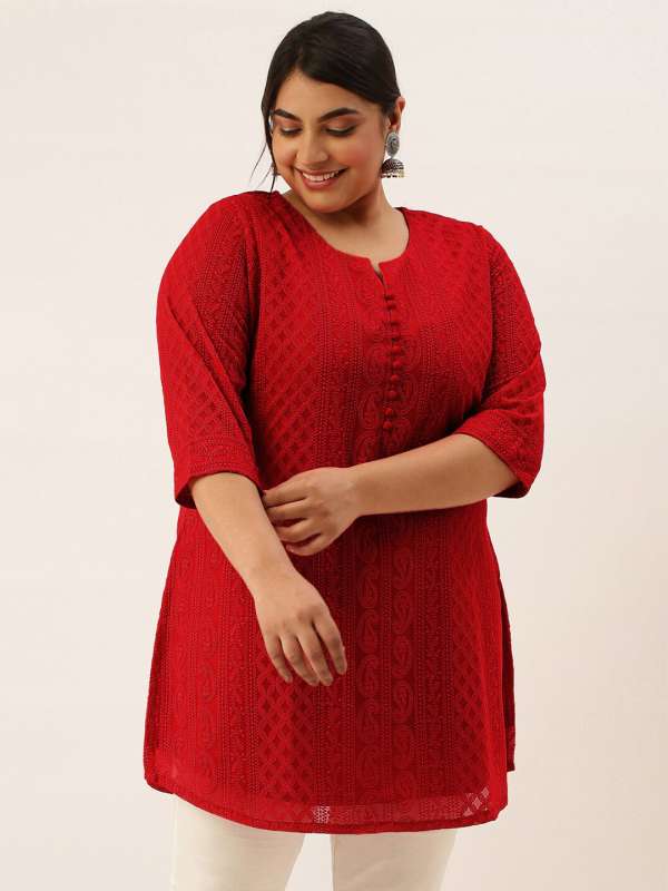 Jabong plus discount size kurtis