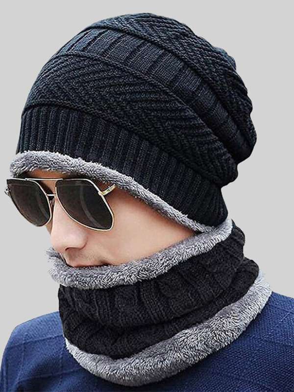 Stylish woolen caps for mens sales
