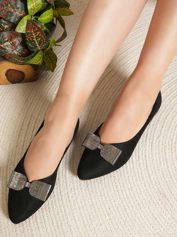 Womens black ballet shoes shop