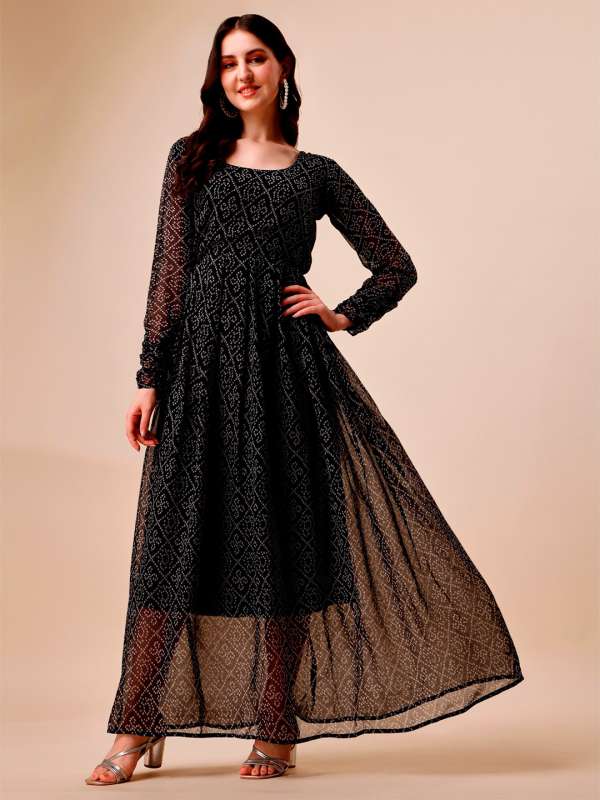 Anarkali gown store myntra