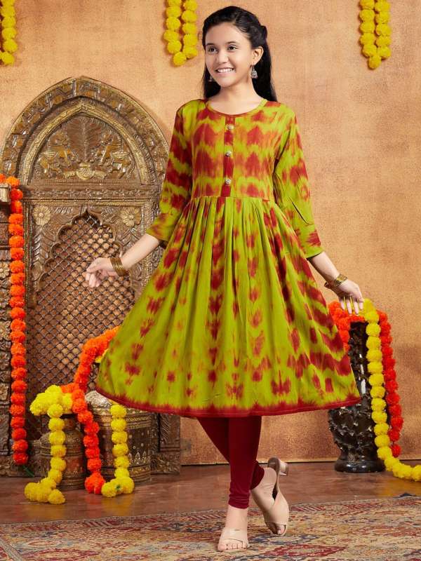 A line discount frock kurti