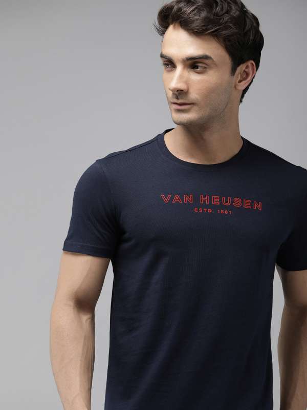 Van heusen t shop shirts myntra