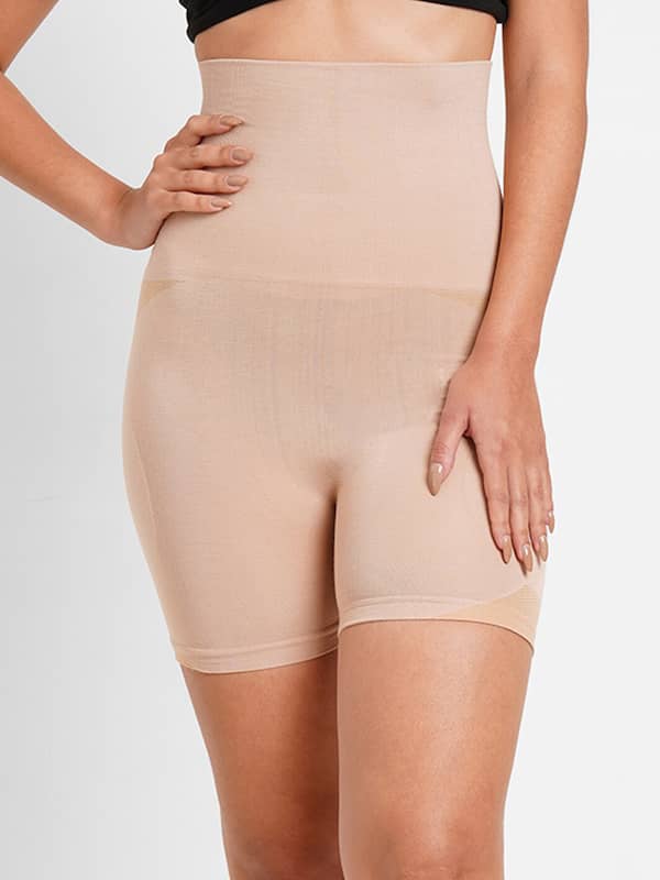 Buy Zivame All day Highwaist Thigh Shaper - Grey at Rs.971 online