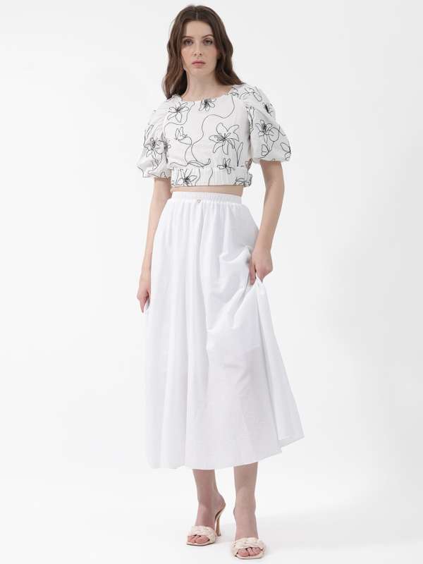 Flared Skirts Buy Flared Skirts online in India