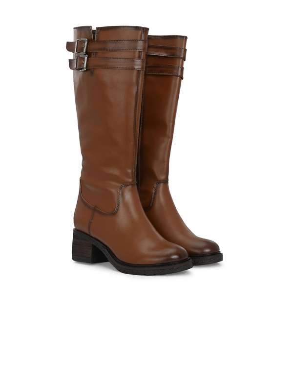 Born tay block heel knee high boot deals