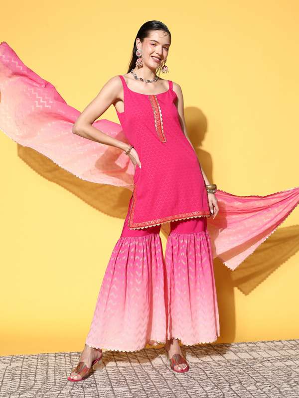 Sharara Set For Women Buy Sharara Set For Women online in India