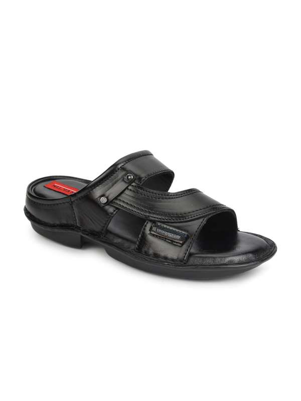 Leather Sandals for Men Buy Men s Leather Sandals Online Myntra
