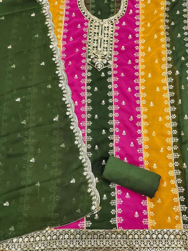Myntra unstitched salwar sale suits