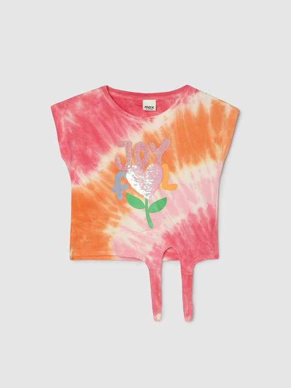 Girls Orange Tops Buy Girls Orange Tops online in India